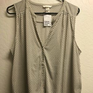 Sleeveless top